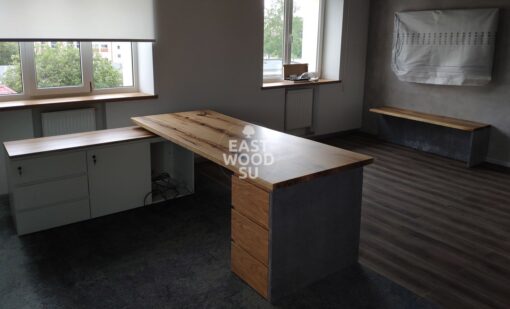 Купить Комбинация стол и тумбы на сайте Azokhe с быстрой доставкой по Москве и области.
