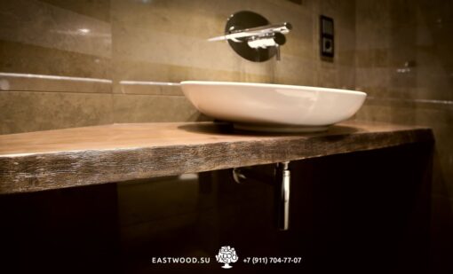 Купить Столешница слэб для ванной комнаты на сайте Azokhe с быстрой доставкой по Москве и области.