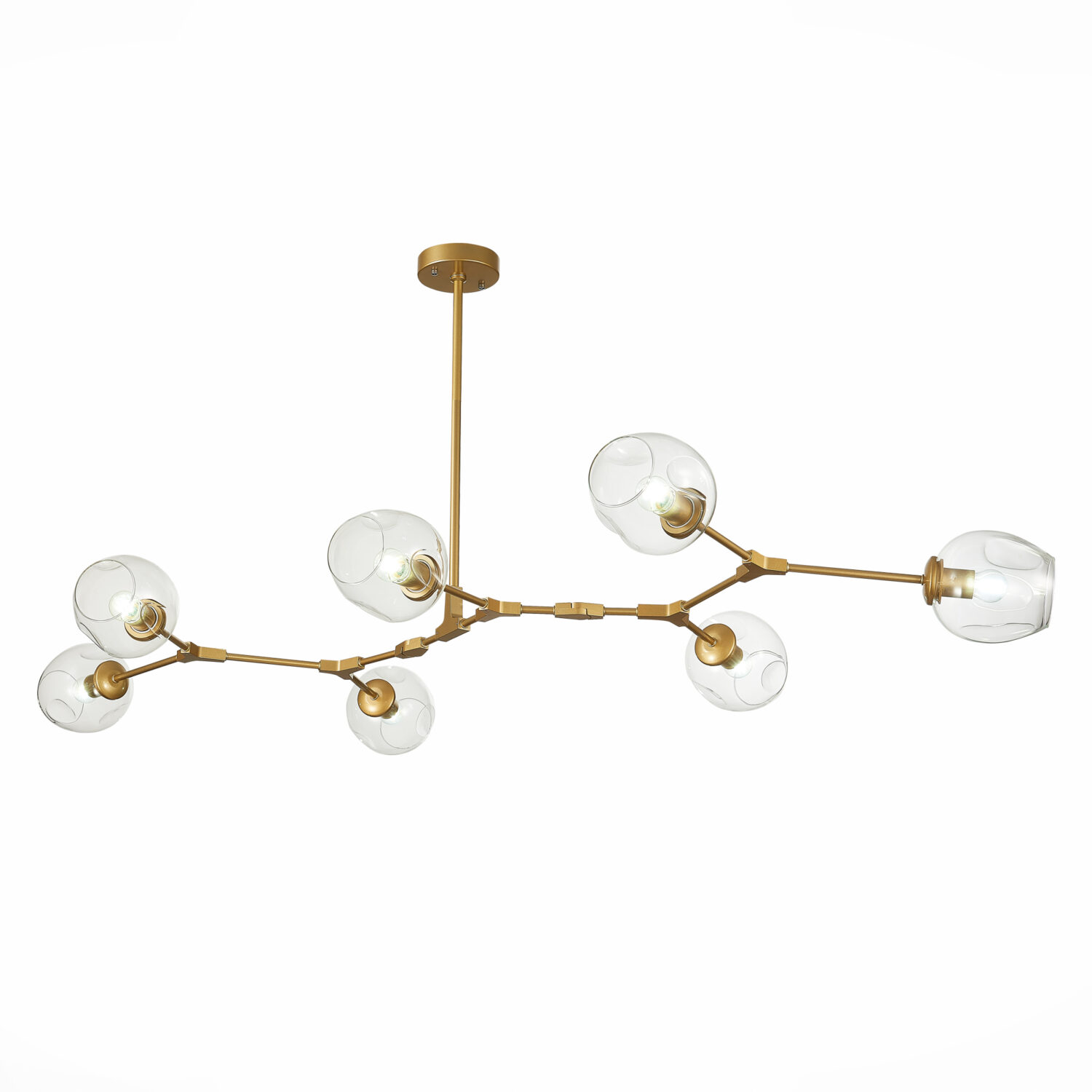 Золотистый Светильник подвесной коллекции RAMETTO в стиле Modern SLE154823-07
