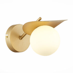 Золотистый Светильник настенный коллекции BOLZANO в стиле Modern SLE220501-01