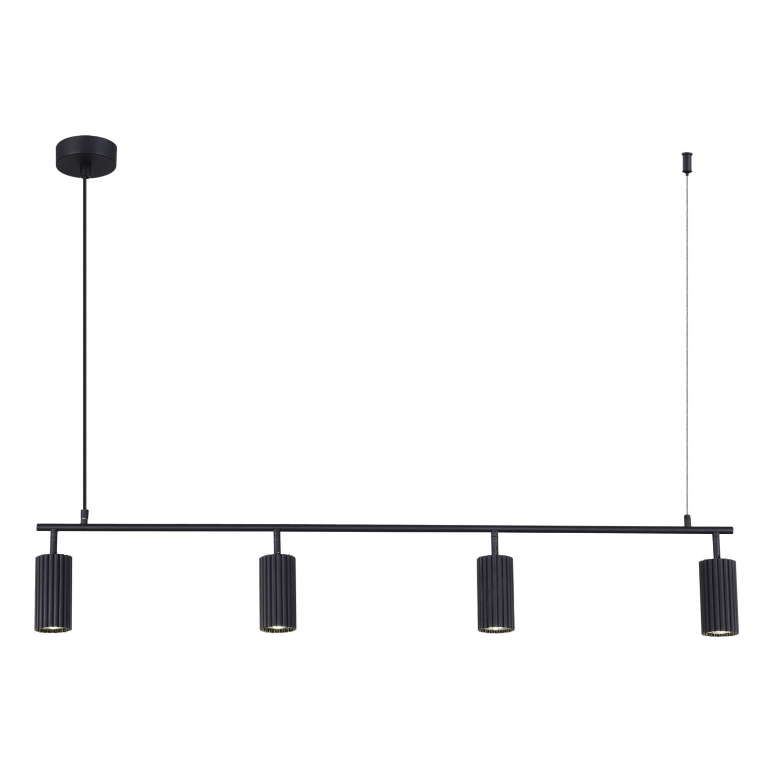 Черный Светильник подвесной коллекции KENDO в стиле Minimalism SL1213.403.04
