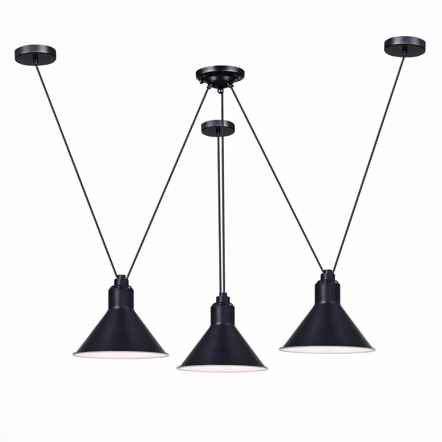 Черный Светильник подвесной коллекции SVEVO в стиле Loft SL1804.403.03