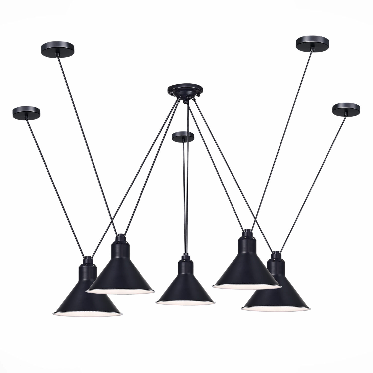 Черный Светильник подвесной коллекции SVEVO в стиле Loft SL1804.403.05