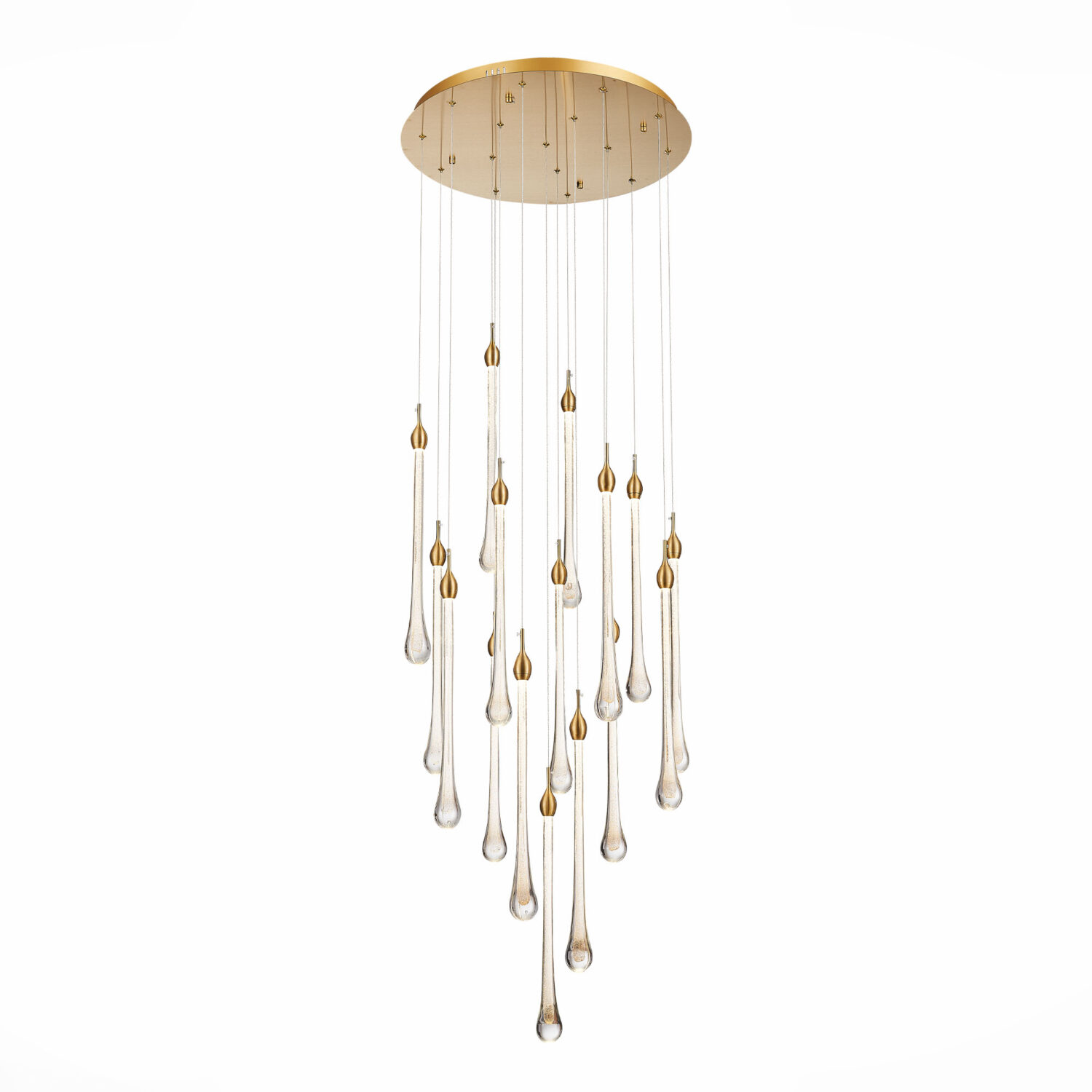 Золотистый Светильник подвесной коллекции Faenza в стиле Modern SL6103.203.16