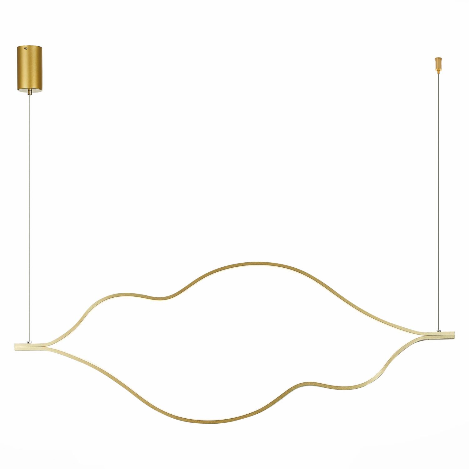 Золотистый Светильник подвесной коллекции CORTILE в стиле High-tech SL6106.203.45