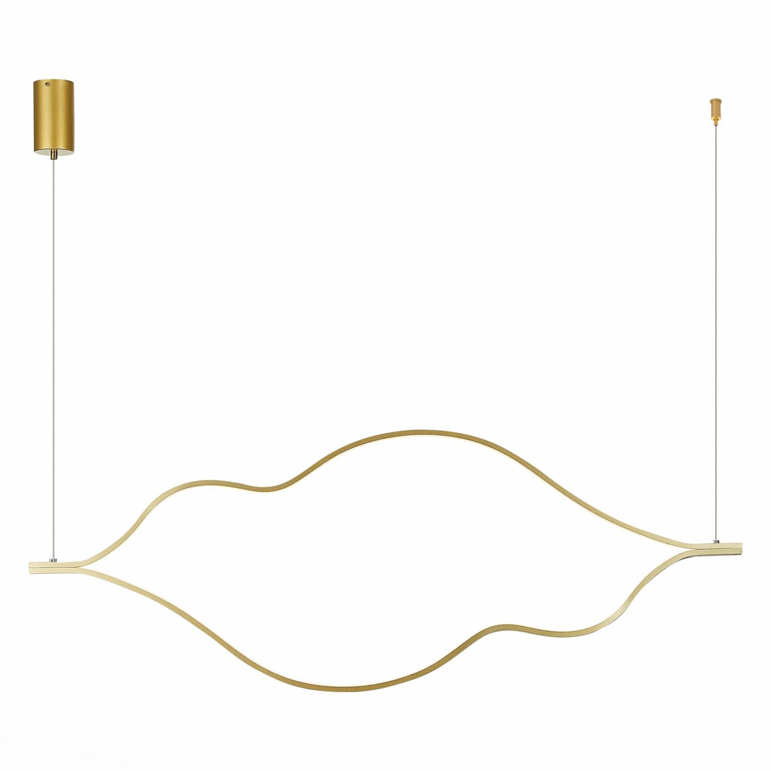 Золотистый Светильник подвесной коллекции CORTILE в стиле High-tech SL6106.203.65