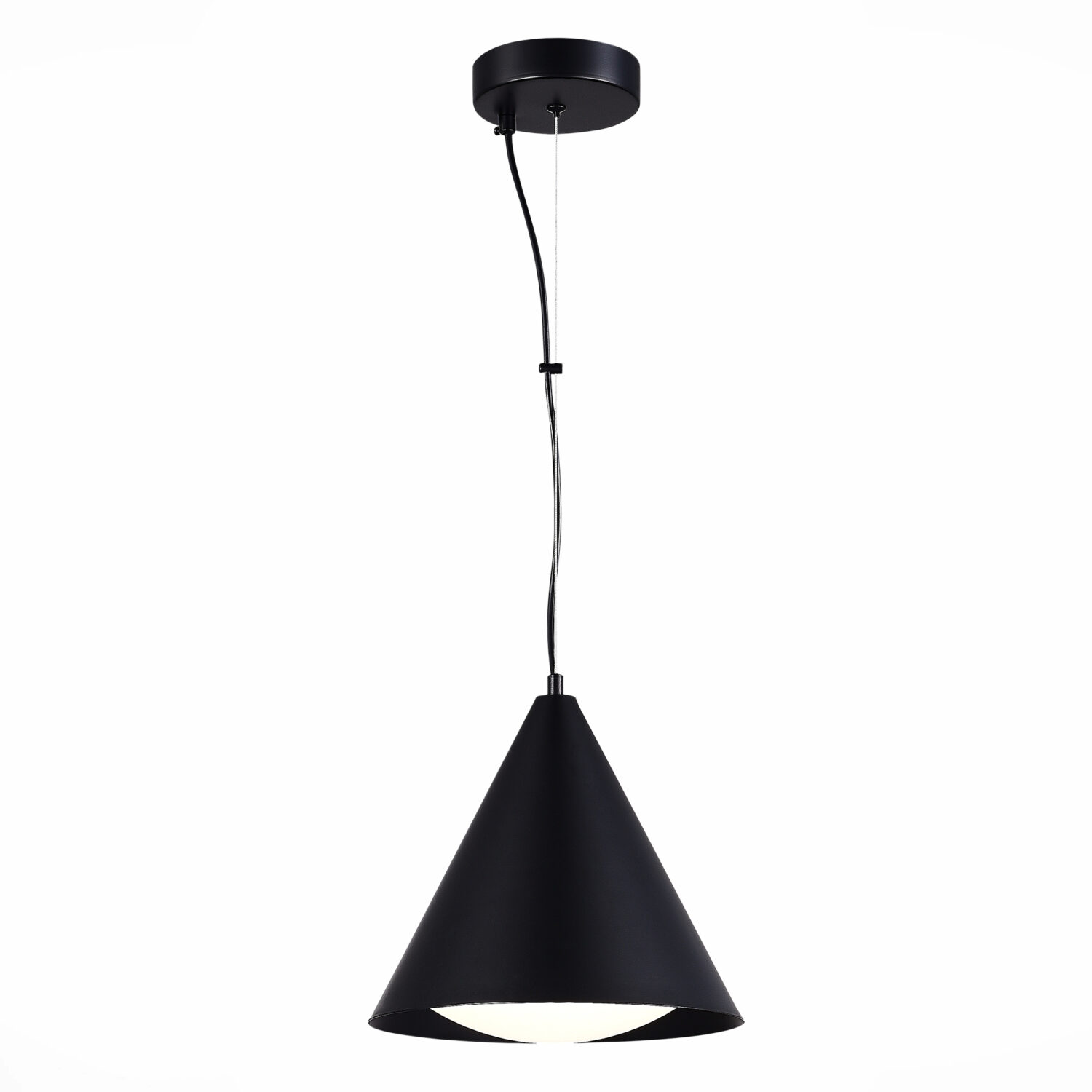 Черный Светильник подвесной коллекции TRESOR в стиле Minimalism SL6501.403.01