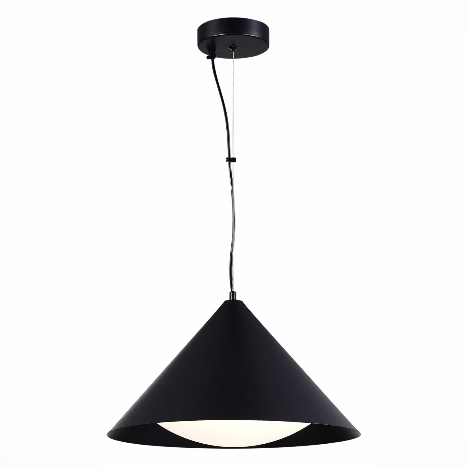 Черный Светильник подвесной коллекции TRESOR в стиле Minimalism SL6501.413.01
