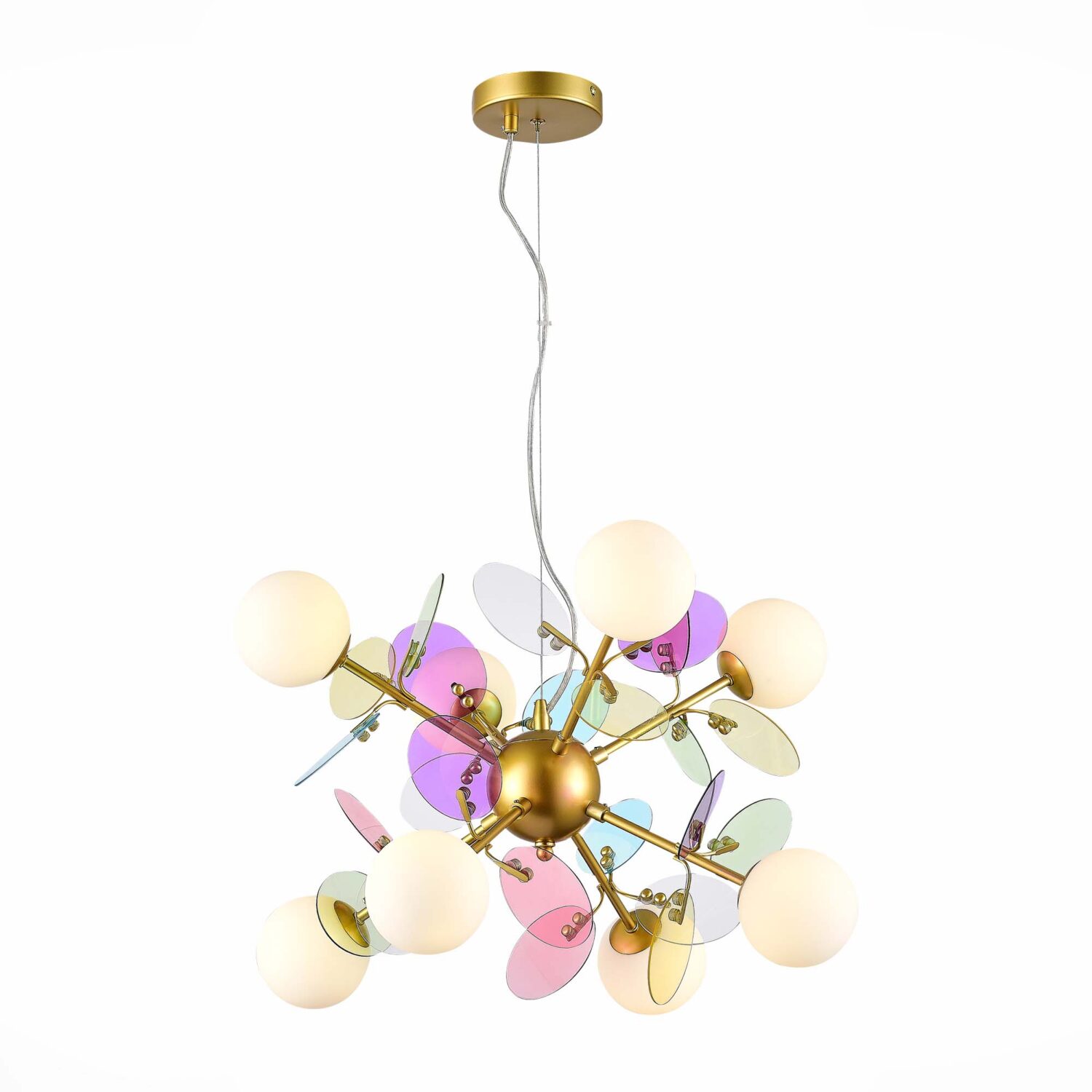 Золотистый Светильник подвесной коллекции VOLA в стиле Modern SLE2502-203-08